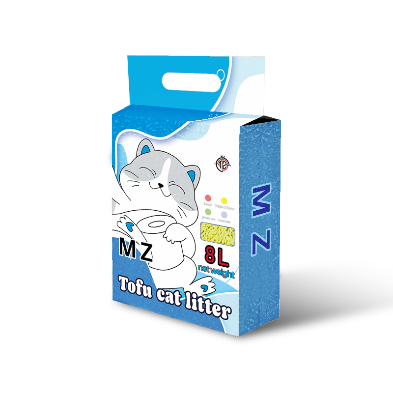 Mango MZ ทรายแมวเต้าหู้ 8 ลิตร ทรายแมวมันเต้า ออแกนิก 100% ทิ้งชักโครกได้ ทราบแมว ทรายเต้าหู้ ทรายแมว