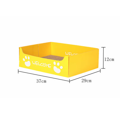 Mango ที่ลับเล็บแมว ที่นอนแมว โซฟาลับเล็บแมว กระดาษลับเล็บแมวสุดคิ้ว ที่ลับเล็บแมวขนาดใหญ่ ที่ขูดเล็บ ของเล่นแมว ที่ลับเล็บแมว