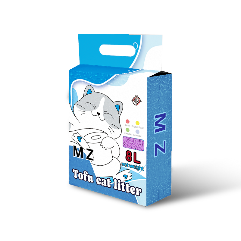 Mango MZ ทรายแมวเต้าหู้ 8 ลิตร  ทรายแมวมันเต้า ออแกนิก 100% ทิ้งชักโครกได้ ทราบแมว ทรายเต้าหู้ ทรายแมว