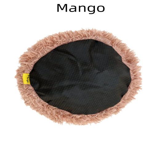 Mango เตียงแมว ที่นอนแมวนุ่ม ที่นอนแมว เบาะ ที่นอนสัตว์เลี้ยง เตียงสุนัข เบาะแมว นุ่มสบาย ให้ความรู้สึกปลอดภัย พื้นกันลื่นด้านล่าง ซักได้