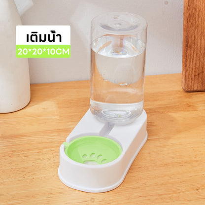 Mango ที่ให้อาหารแมวอัตโนมัติ เครื่องให้อาหารแมวอัตโนมัติ ที่ให้อาหารอัตโนมัติ เครื่องให้น้ำให้อาหารสุนัขอัตโนมัติขนาดใหญ่3.8L