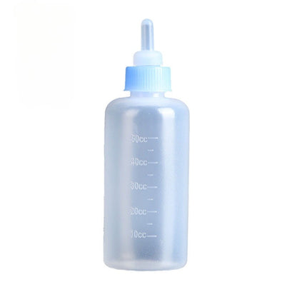Mango [พร้อมส่ง] ขวดนมสัตว์เลี้ยง 60 มล ขวดนมสำหรับป้อนสุนัข & แมว จุกป้อนนมแมว ขวดนมสุนัข จุกนมกระรอก กันรั่วซึม กันฝุ่น COD