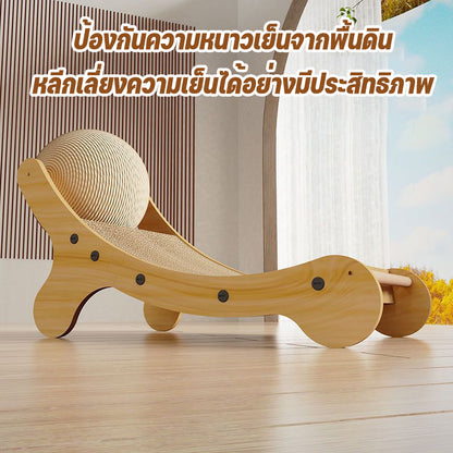 Mango โซฟาแมว เก้าอี้นอนแมว ที่นอนแมว ทนต่อการข่วนและไม่ทำให้เกิดเศษ  เหมาะสำหรับการพักผ่อนและการผ่อนคลายของแมว ของเล่นแมว