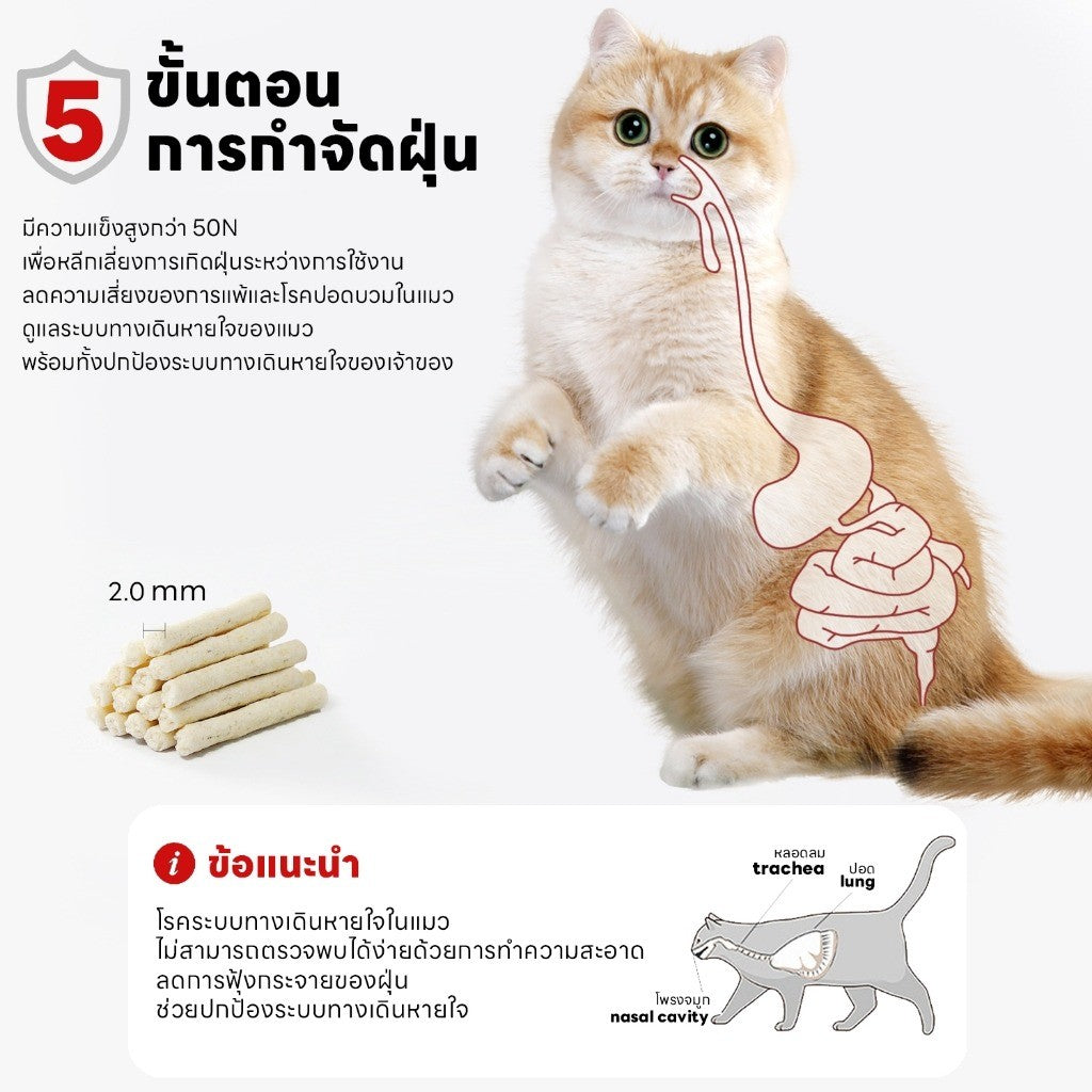 Mango รับฟรีพลั่ว🔥ทรายเต้าหู้ ออร์แกนิค100% ผลิตจากกากถั่วเหลืองธรรมชาติ ทรายแมว Cat Litter ทรายแมวเต้าหู้ (12 ลิตร)