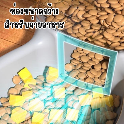 Mango ที่ให้อาหารแมวอัตโนมัติ เครื่องให้อาหารแมวอัตโนมัติ ที่ให้อาหารอัตโนมัติ เครื่องให้น้ำให้อาหารสุนัขอัตโนมัติขนาดใหญ่3.8L