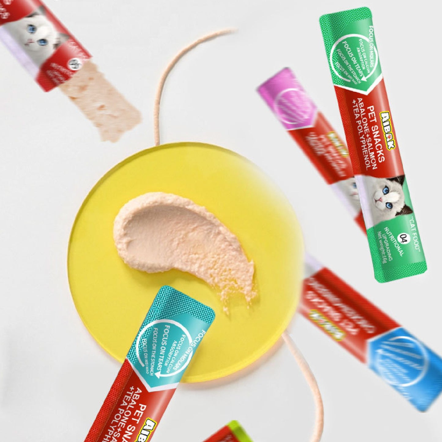  Mango ขนมเเมวเลีย 15g มีให้เลือก5รส cat snack stick 15g อาหารแมว cat ขนมแมวเลีย แมวเลีย อาหารแมวเลีย ขนมแมวเลีย