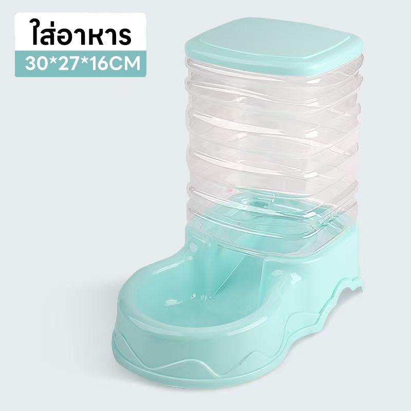 Mango ที่ให้อาหารแมวอัตโนมัติ เครื่องให้อาหารแมวอัตโนมัติ ที่ให้อาหารอัตโนมัติ เครื่องให้น้ำให้อาหารสุนัขอัตโนมัติขนาดใหญ่3.8L