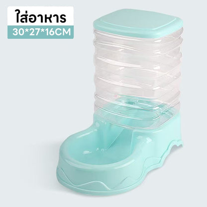 Mango ที่ให้อาหารแมวอัตโนมัติ เครื่องให้อาหารแมวอัตโนมัติ ที่ให้อาหารอัตโนมัติ เครื่องให้น้ำให้อาหารสุนัขอัตโนมัติขนาดใหญ่3.8L