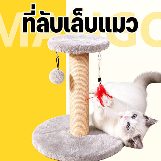 Mango ที่ลับเล็บแมว ฝนเล็บแมว คอนโดแมวราคาถูก เสาฝนเล็บแมว คอนโดแมว ที่ฝนเล็บแมว ลับเล็บแมว คอนโดแมวเล็ก ของเล่นแมว