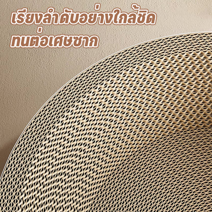 รูปอ่าง ที่ลับเล็บแมวขนาดใหญ่ ที่ขูดเล็บ ของเล่นแมว ที่ลับเล็บแมว  ที่ฝนเล็บแมว ของเล่นแมว เป็นที่นอนแมวไปในตัว ทำให้แมวอารมณ์ดี