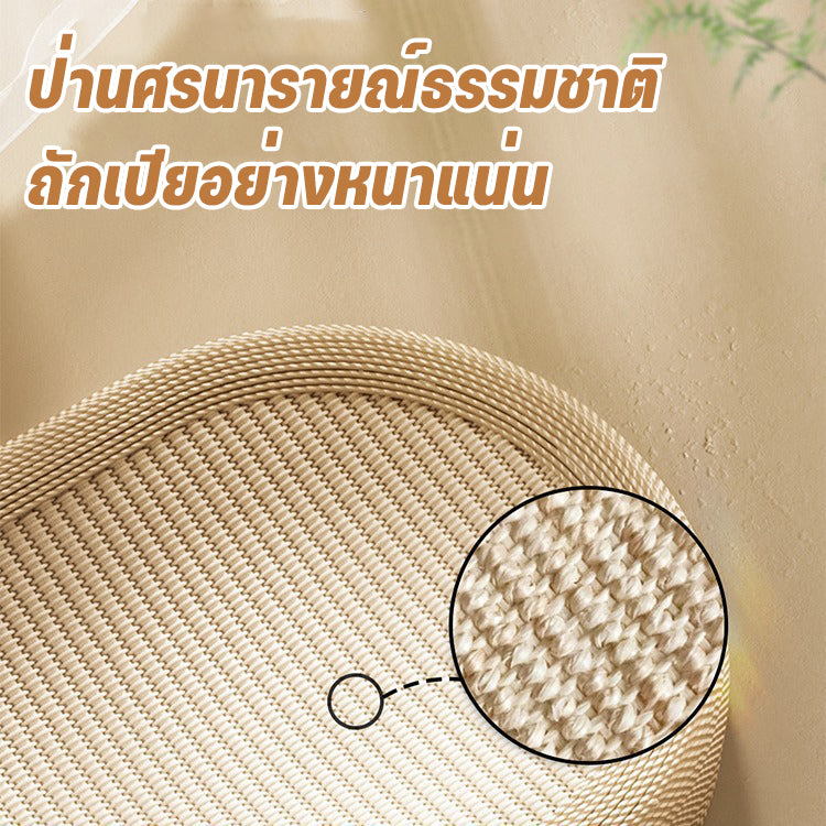ใหม่ 3-in-1 แมวกรงเล็บเหลา, สวมแมวกรงเล็บเหลา 61cm, สามารถใช้สำหรับกรงเล็บแมว, เตียงแมว, ป่านศรนารายณ์, กรงเล็บแมวเหลาทนต่อการสึกหรอ