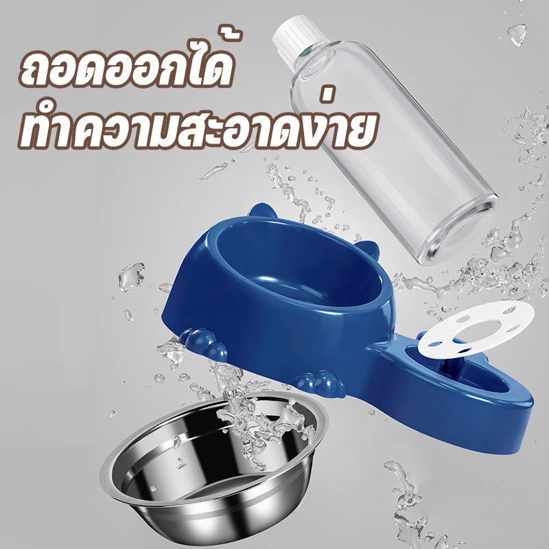 ชามสัตว์เลี้ยง, ชามอาหารสุนัข, ชามอาหาร 2 หลุมพร้อมน้ำ, ชามอาหารแมว, ชามอาหารแมว, ชามอาหารสัตว์เลี้ยง