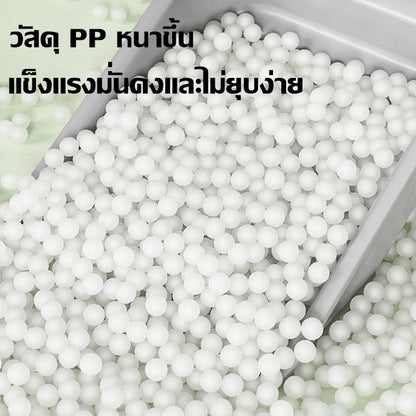 【ฟรีที่ตักทรายแมว】ห้องน้ำแมว 2-in-1 แบบปิด กระบะทรายแมวขนาดใหญ่ เพิ่มพื้นที่ ป้องกันกลิ่น ป้องกันการกระเซ็น กระบะทราย