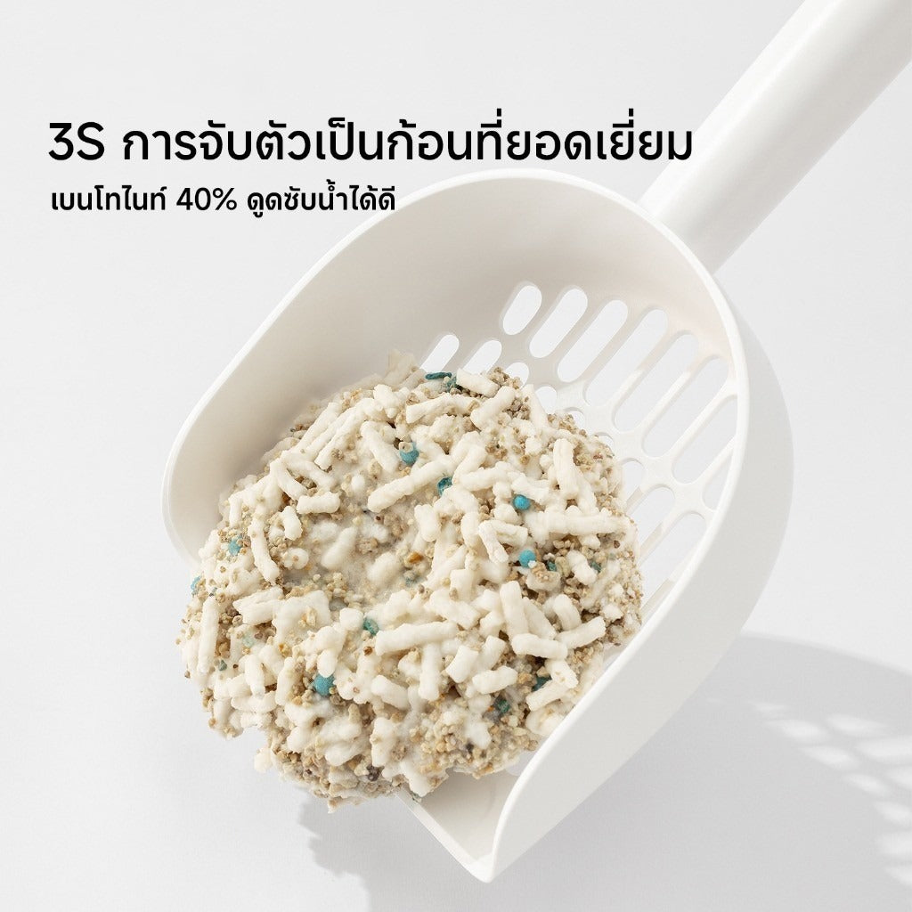 Mango MZทรายแมวเต้าหู้ 6L (4ถุง) ทรายแมวคุณภาพดี ออร์แกนิค100% จับตัวเป็นก้อนไว ราคาถูก ทรายเต้าหู้ Cat Litter