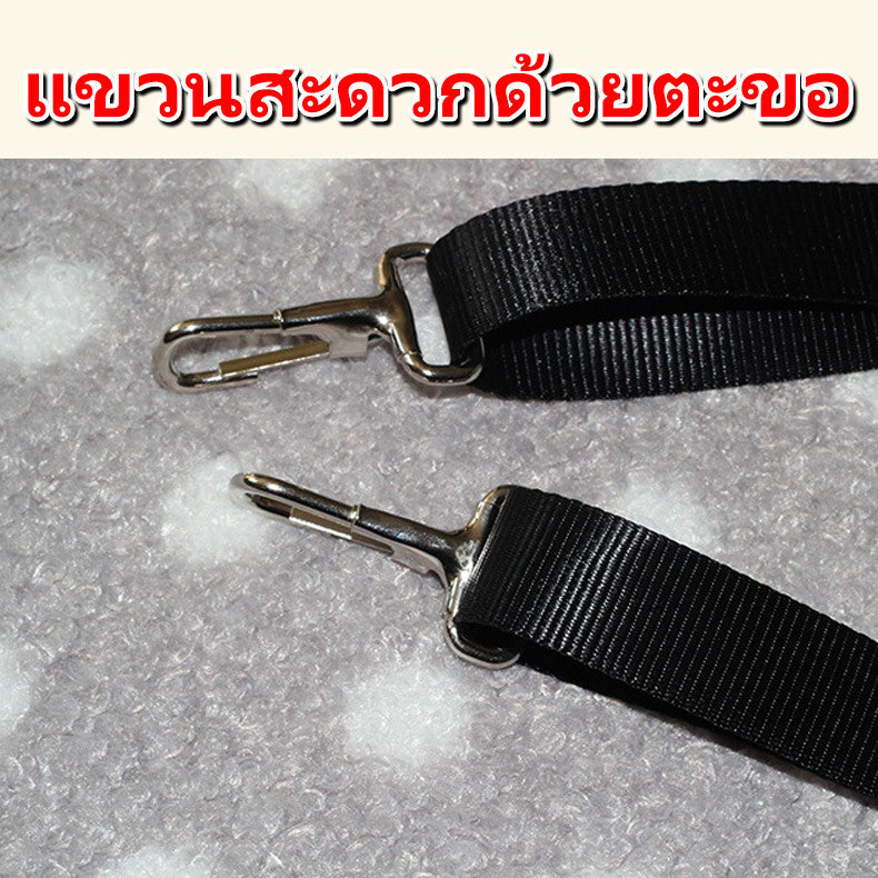 Mango เปลแมว ผ้านิ่ม สำหรับแขวนไว้ในกรง สำหรับนำแมวไปฝากเลี้ยง เปลแมว สำหรับแขวนไว้ในกรง สำหรับนำแมวไปฝากเลี้ยง Cat hammoc