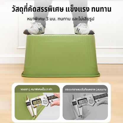 Mango ใหญ่กระบะทรายแมว ห้องน้ำแมว ขอบสูงกันกระเด็น กระบะทรายแมว พร้อมที่ตัก มีตะแกรงดักทราย รุ่นขอบสูงโปร่งส้วมแมว