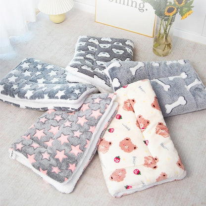 Mango พร้อมส่ง🐾 พรมนอนสัตว์เลี้ยง เบาะนอนสำหรับสัตว์เลี้ยง เบาะรองนั่ง ที่นอนสัตว์เลี้ยง ขนนุ่ม ที่นอนสุนัข ที่นอนแมว