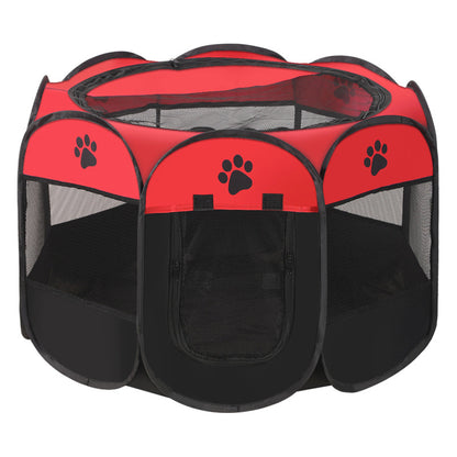 กรงแมว, กรงสัตว์เลี้ยงพับได้, กรงสุนัขแบบพกพา, กรงสุนัข, เตียงแมว, ห้องคลอดสัตว์เลี้ยง, ผ้าคุณภาพสูง, กรงแมวพับที่ทนทานประหยัดพื้นที่, มี 5 สีให้เลือก