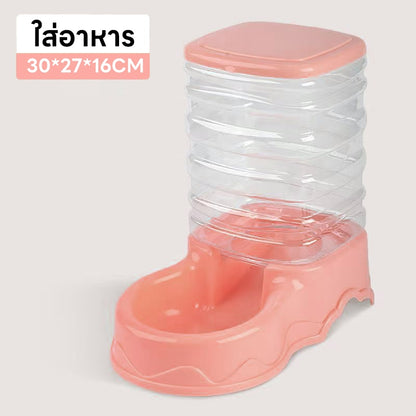 Mango ที่ให้อาหารแมวอัตโนมัติ เครื่องให้อาหารแมวอัตโนมัติ ที่ให้อาหารอัตโนมัติ เครื่องให้น้ำให้อาหารสุนัขอัตโนมัติขนาดใหญ่3.8L