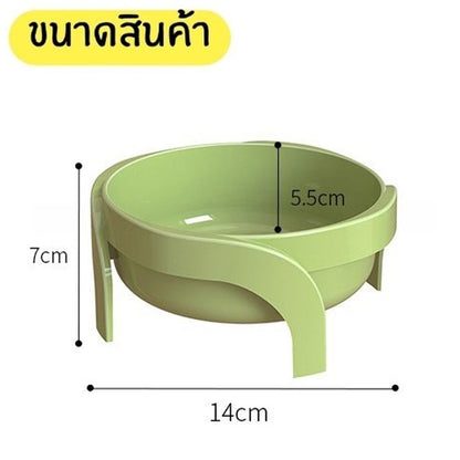 Mango ชามกันมด ชามอาหารแมว ชามอาหารสัตว์เลี้ยง ทรงเฉียง ชามอาหารสุนัข ที่วางอาหารสัตว์เลี้ยง เครื่องให้อาหารสัตว์เลี้ยง