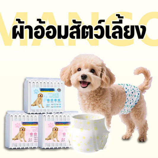 ผ้าอ้อมสุนัขทิ้ง, ชุดอุปกรณ์สัตว์เลี้ยงสำหรับผู้ชายและผู้หญิง, ผ้าอ้อมสัตว์เลี้ยง, ผ้าอ้อมสุนัข, มีหลายขนาด
