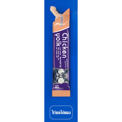 Mango ขนมเลียแมว 16g ขนมแมวเลีย cat snacks อาหารแมวเปียก อาหารเปียกแมว คละรสชาติ อร่อยมีคุณค่าทางโภชนาการ รสไก่และปลา บำรุงผม