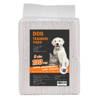 Pet Pad แผ่นรองฉี่สัตว์เลี้ยง แผ่นซับฉี่ แผ่นรองฉี่สุนัข แมว แผ่นรองฝึกขับถ่าย ซึมซับ ระงับกลิ่นได้ดี แผ่นปัสสาวะถ่านดูดซับกลิ่น 5 ชั้น