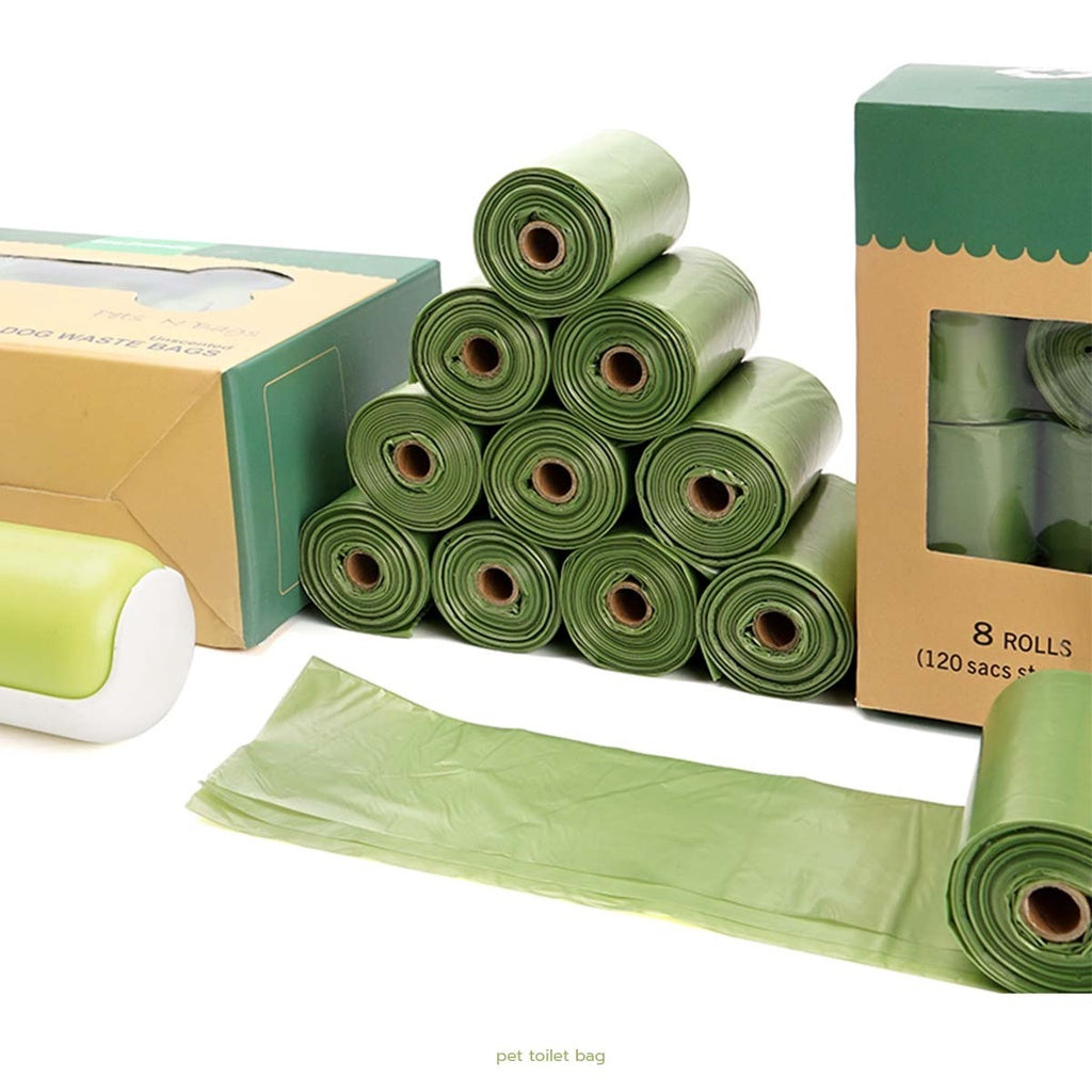 Mango ถุงเก็บมูลสัตว์เลี้ยง อึหมา แมว ถุงขยะ ♻️ย่อยสลายได้เองโดยธรรมชาติ ถุงเก็บมูลสัตว์ วัสดุธรรมชาติ หนาพิเศษ