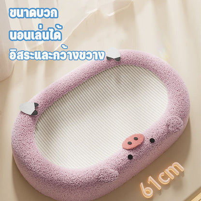 Mango ที่ลับเล็บแมว เชือกผ้าป่านศรนารายณ์ ทนทานต่อการขีดข่วน แมวขึ้นไปนอนได้ มีกันลื่น ขนาดใหญ่ 61 cm.ที่ฝนเล็บแมว ที่นอนแมว