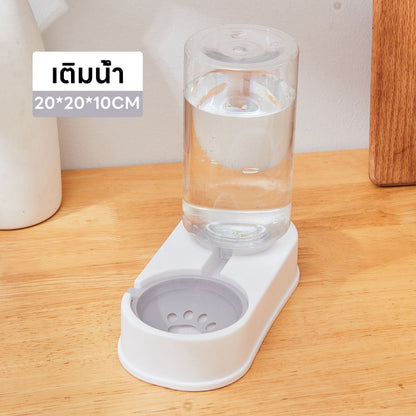 Mango ที่ให้อาหารแมวอัตโนมัติ เครื่องให้อาหารแมวอัตโนมัติ ที่ให้อาหารอัตโนมัติ เครื่องให้น้ำให้อาหารสุนัขอัตโนมัติขนาดใหญ่3.8L