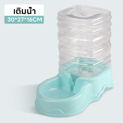 Mango ที่ให้อาหารแมวอัตโนมัติ เครื่องให้อาหารแมวอัตโนมัติ ที่ให้อาหารอัตโนมัติ เครื่องให้น้ำให้อาหารสุนัขอัตโนมัติขนาดใหญ่3.8L