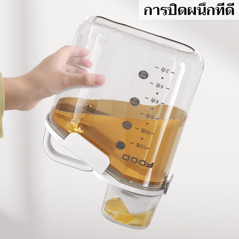 Mango แบบหนา✨กล่องใส่อาหารสัตว์เลี้ยง กล่องใส่อาหารแมว กันความชื้น อาหารแห้งหรือเก็บอาหารสัตวร์เลี้ยง กล่องใส่อาหารเม็ด